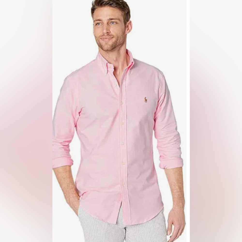 Ralph Lauren, classic fit button down‎ shirt, size medium